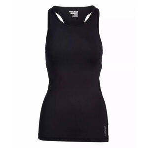 Head Women's Size XS Black Advantage Built-In-Bra Racerback Tank NWT